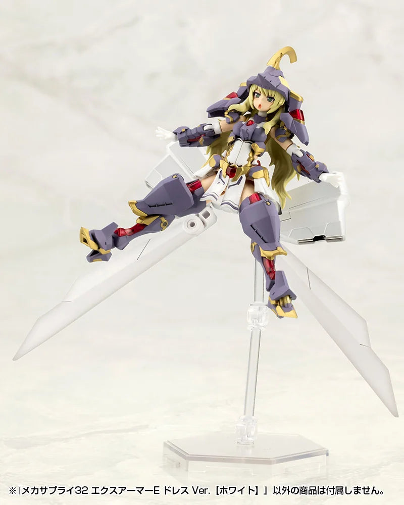 Kotobukiya M.S.G Expansion Armor Type E Dress Ver. Customizable Armor Set (White)