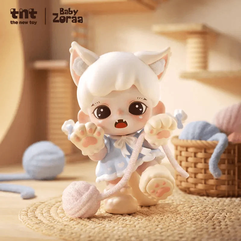 TNT Space Zoraa Meow Cat Face Blind Box Figures