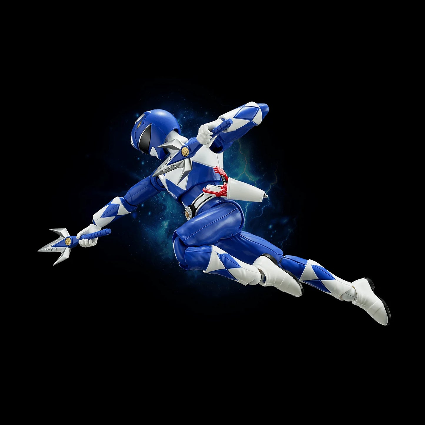 Flame Toys Furai Model Power Rangers Blue Ranger Action Figure