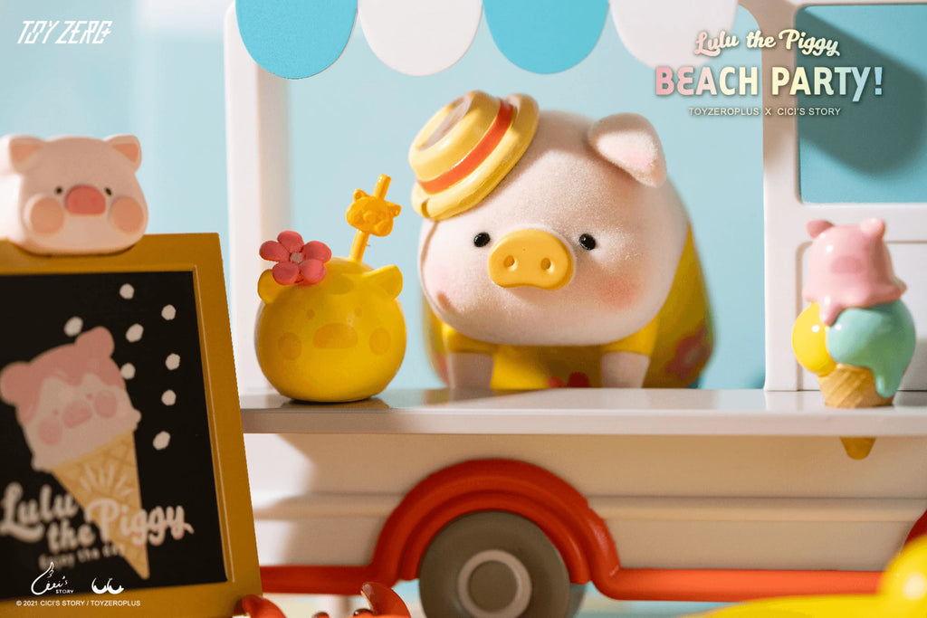 LuLu the Piggy - Beach Party Ice Cream Van Box Set
