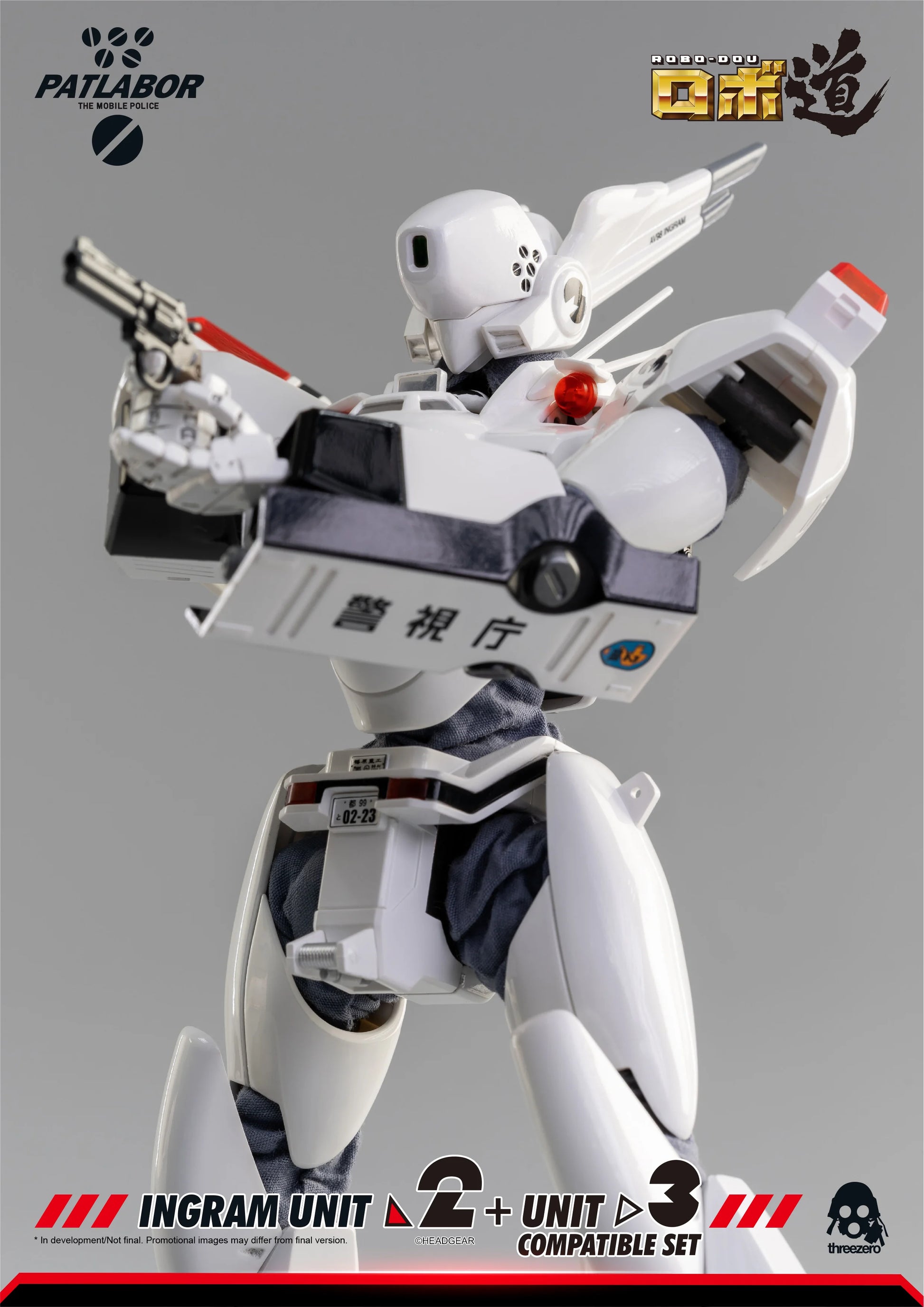 threezero ROBO-DOU Ingram Unit 2 + Unit 3 Compatible Articulated Figure