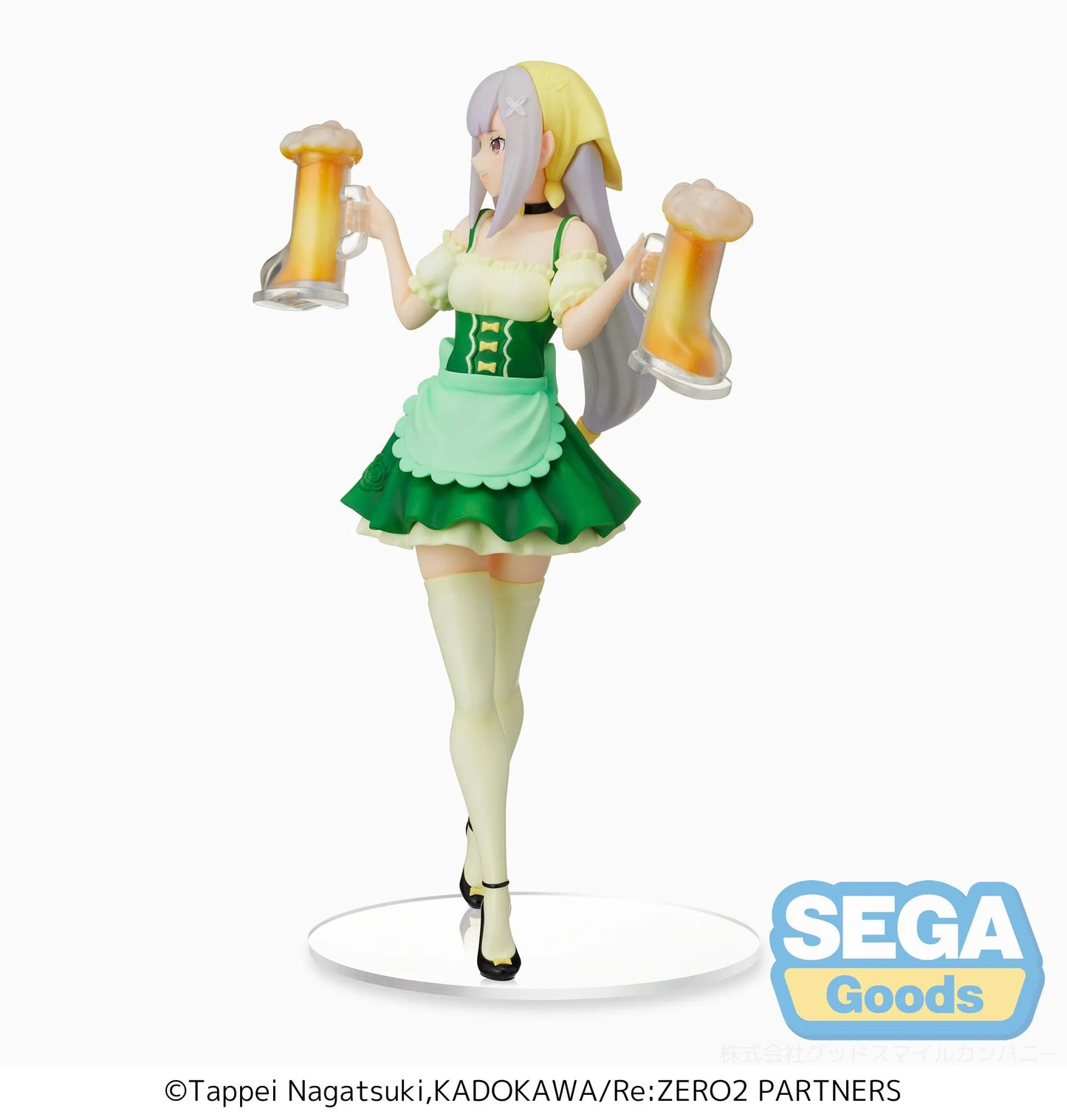 SEGA Prize Figure Re:ZERO Emilia Oktoberfest Ver. Scale Figure