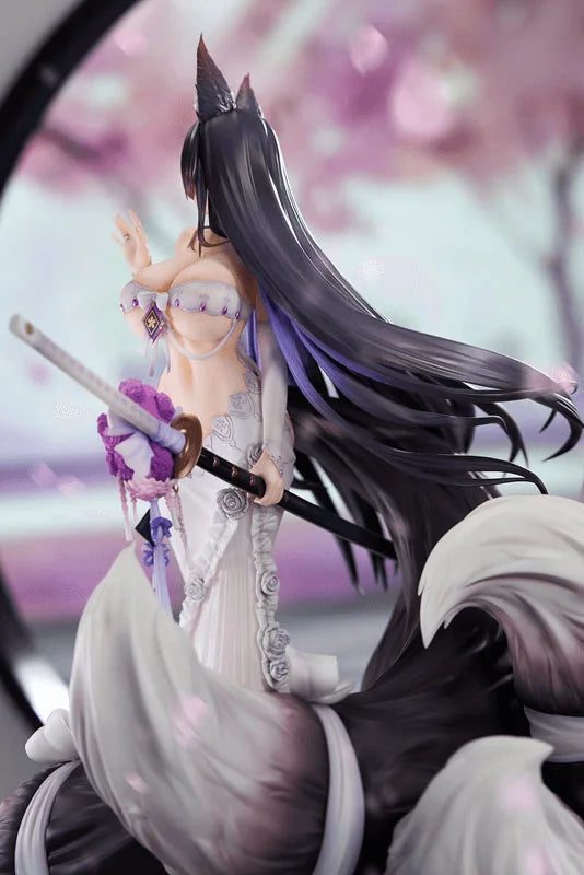 1/7 Scale [Azur Lane] Musashi「Purest Wisteria」Ver. with LED Acrylic Display Box Painted Figure w BONUSes
