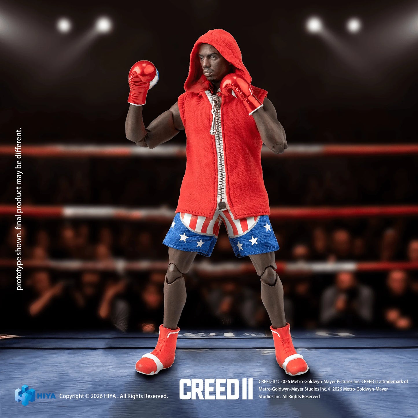 HIYA TOYS Exquisite Super Series Creed II Adonis Creed Action Figure 1/12 Scale