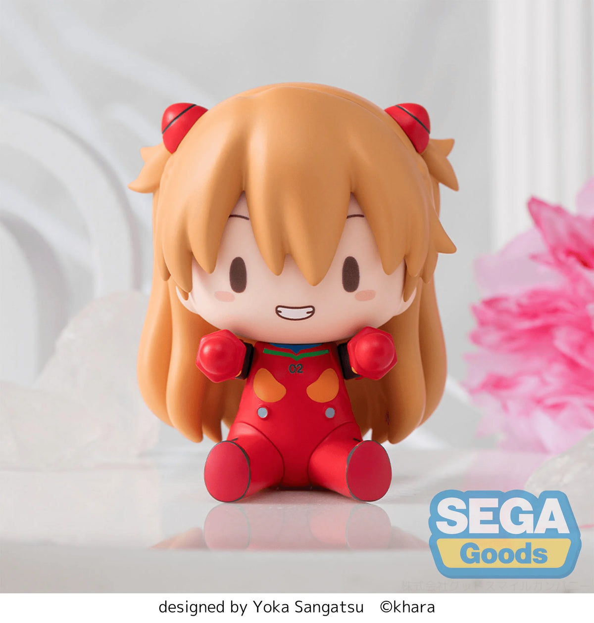 fuwa petit Evangelion: New Theatrical Edition Chibi Figure Asuka Plug Suit