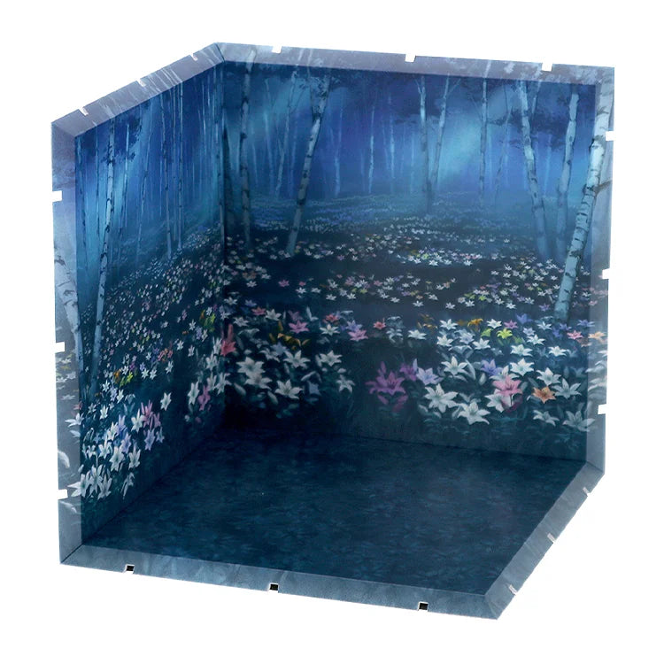 Dioramansion 150 White Birch & Lilies