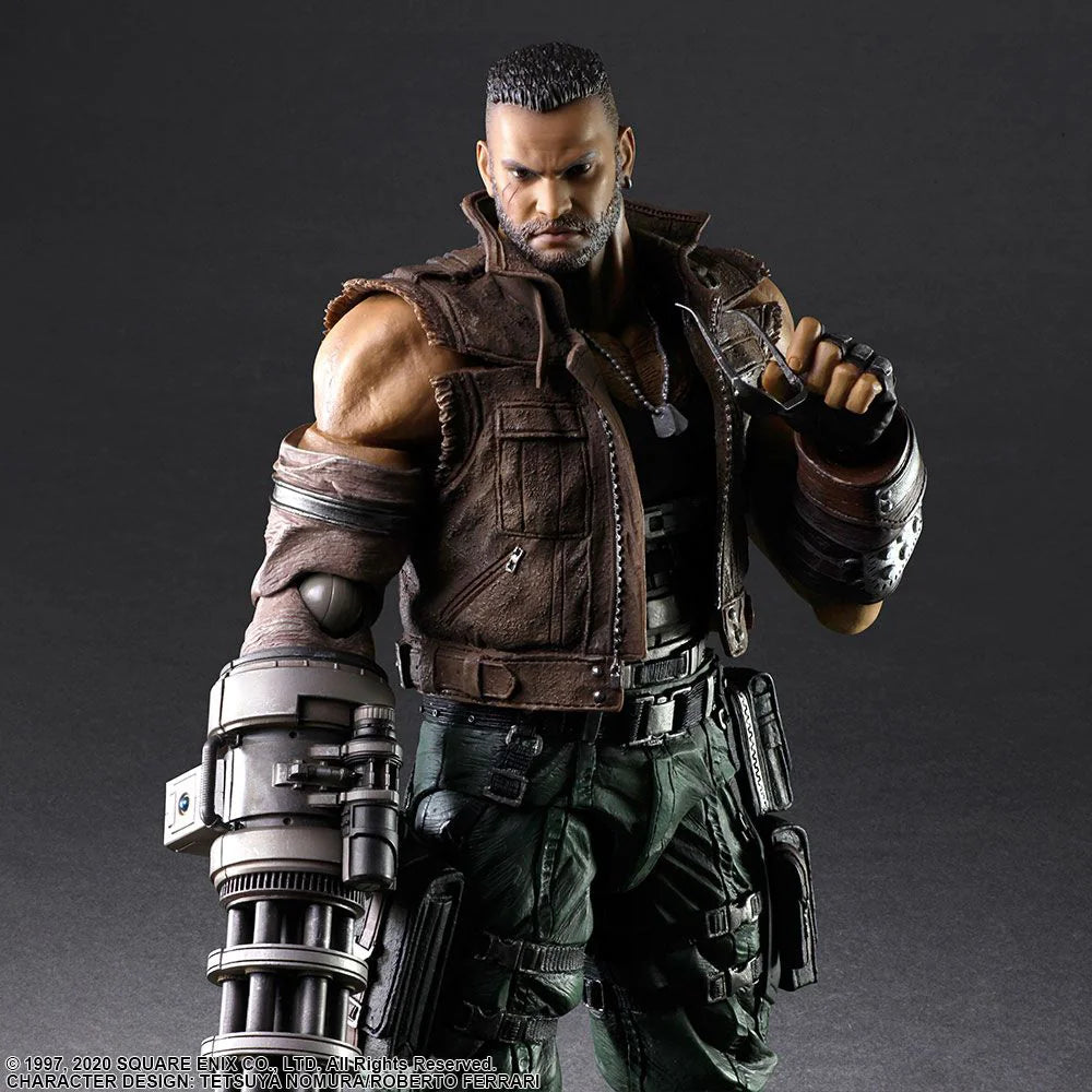 Final Fantasy VII Remake Barret Wallace Play Arts Kai Action Figure Ver. 2