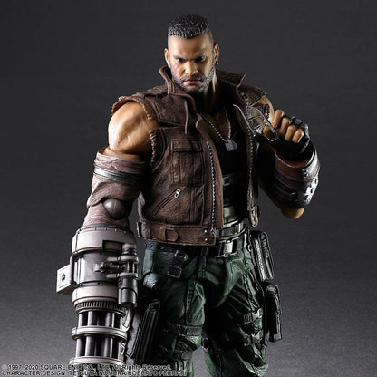 Final Fantasy VII Remake Barret Wallace Play Arts Kai Action Figure Ver. 2