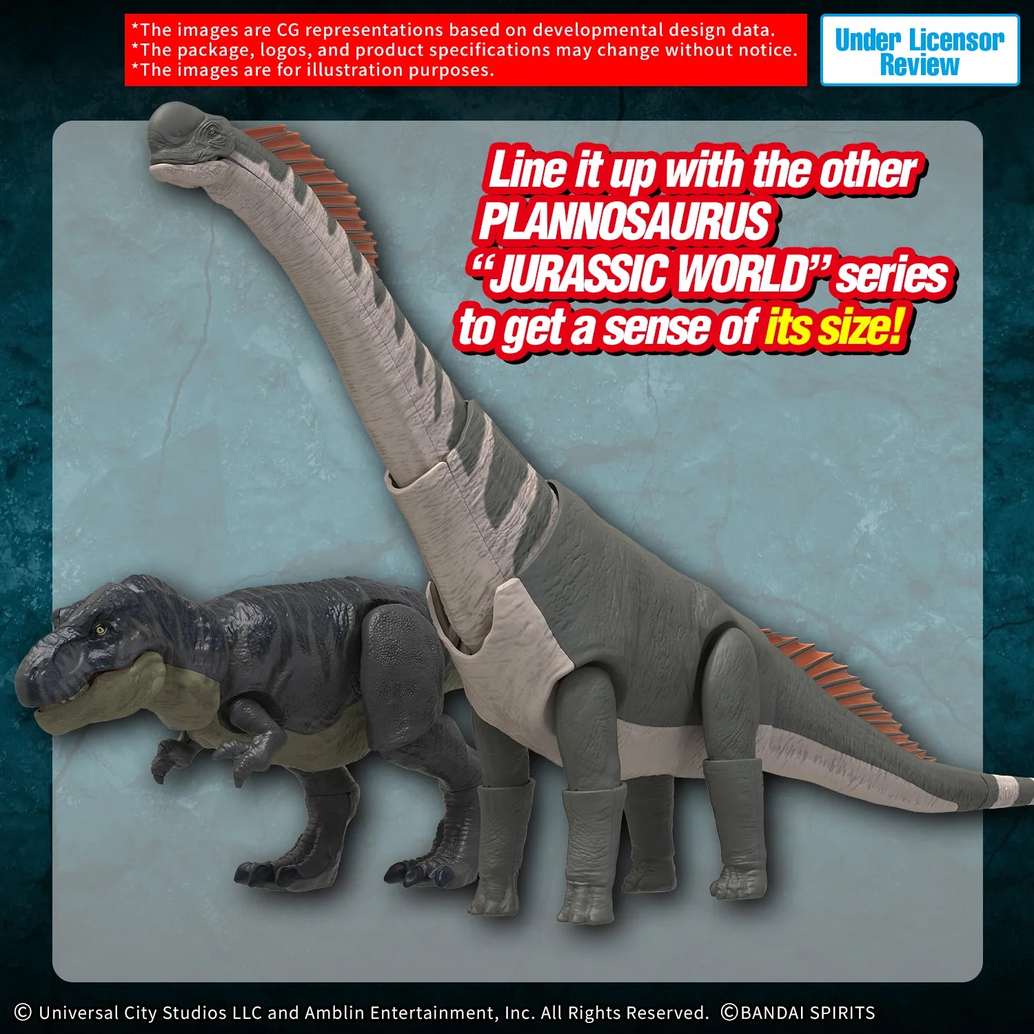 PLANNOSAURUS JURASSIC WORLD Titanosaurus