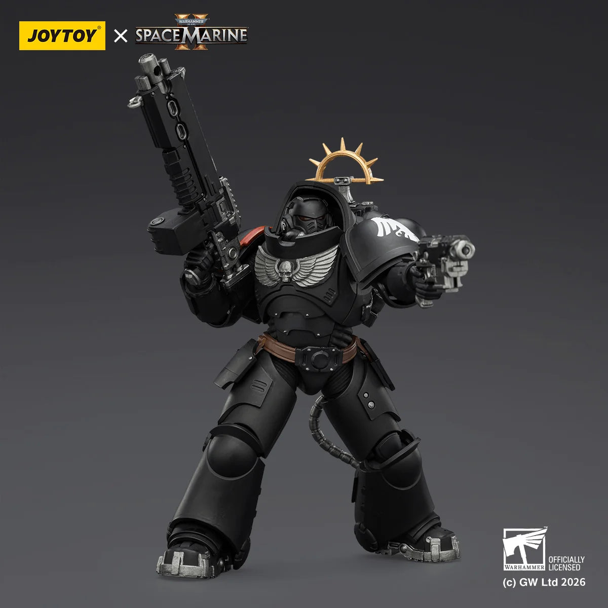 Game Edition Raven Guard Heavy Intercessor with Heavy Bolt Rifle and Bolt Pistol