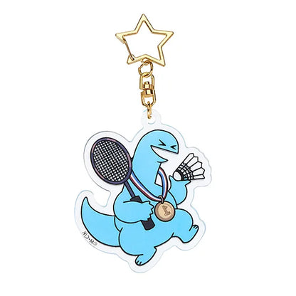 GoodSmile Moment Gal & Dino Glow-in-the-Dark Acrylic Keychain