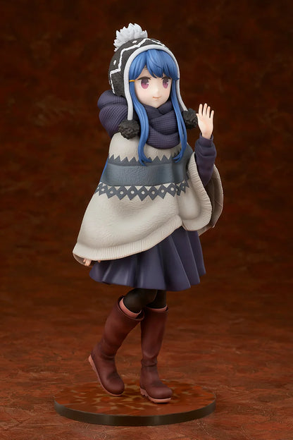 Hobby Stock Laid-Back Camp Rin Shima 1/7 Scale Figure Lake Shibire Camping Ver.