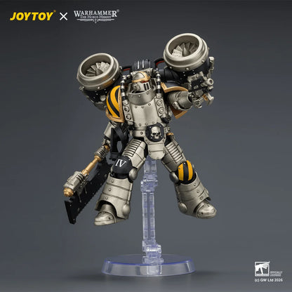 Iron Warriors MkII Assault Legionary2 with Bolt pistol & Heavy chain axe