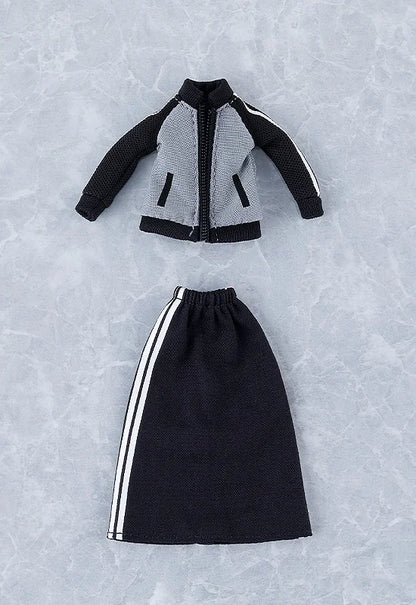 Max Factory figma Makoto Female Body Action Figure with Tracksuit and Skirt Outfit
