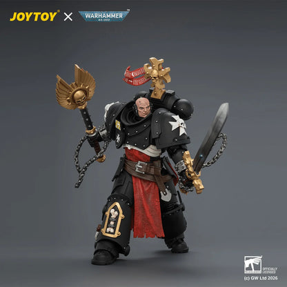 Black Templars Execrator 1 with Crozius Arcanum and Master-Crafted Power Weapon