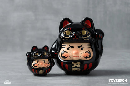 PP Lucky Cat Daruma (Black cat edition)