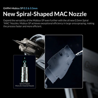 Gaahleri Premium Series Mobius SP Siphon Feed Airbrush