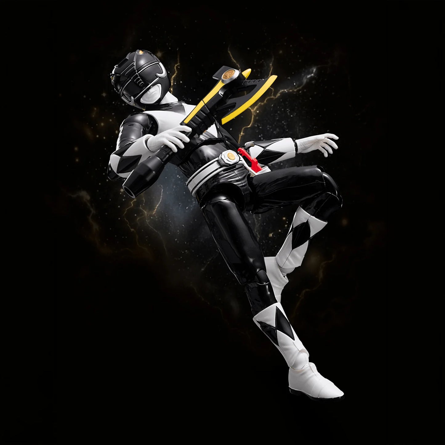 Flame Toys Furai Model Black Ranger Plastic Model Kit