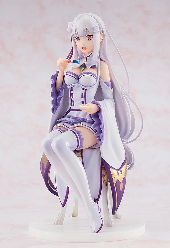 Emilia Tea Party Ver. Scale Figure Re:ZERO