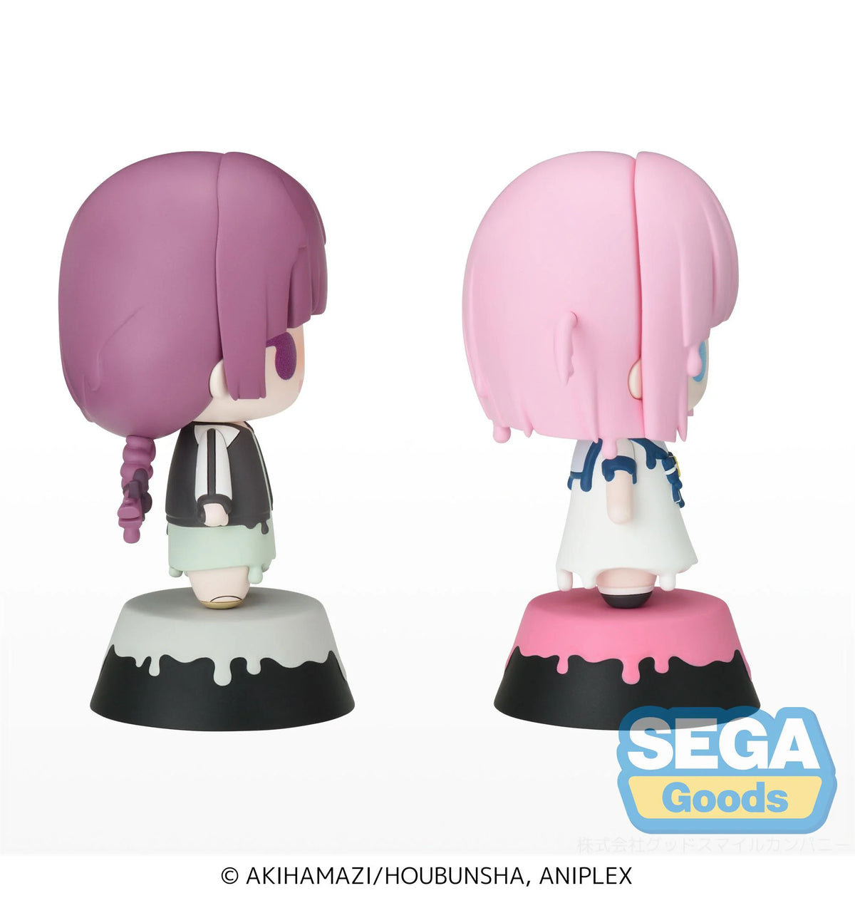 Tiny Melties Anime "BOCCHI THE ROCK!" Mini Figure Vol.4 (EX) [Pack of 2: 1 Kikuri, 1 Futari]