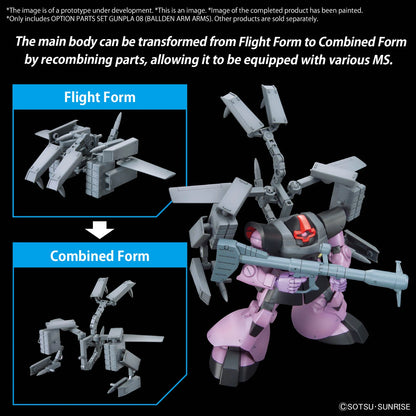 Gunpla 08 Ballden Arm Option Parts Set