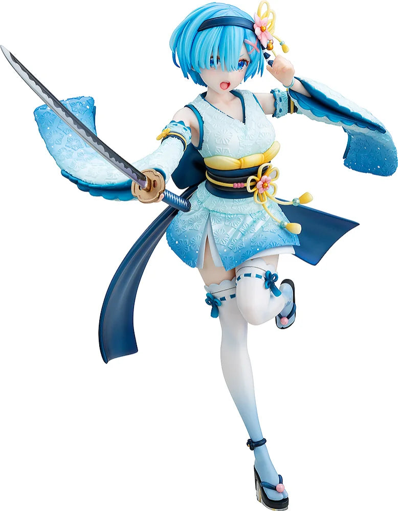 KADOKAWA Re:ZERO Rem Combat Outfit Ver. Scale Figure