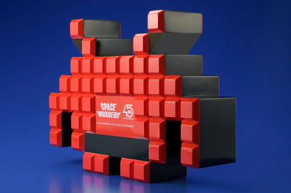 BellFine SoftB Space Invaders Crab Soft Vinyl Figure