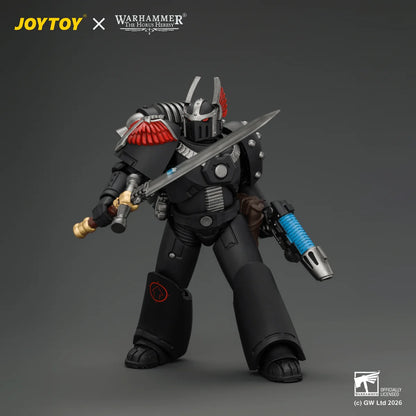 Dark Angels MKVI Tactical Sergeant with Power Sword and Plasma Pistol