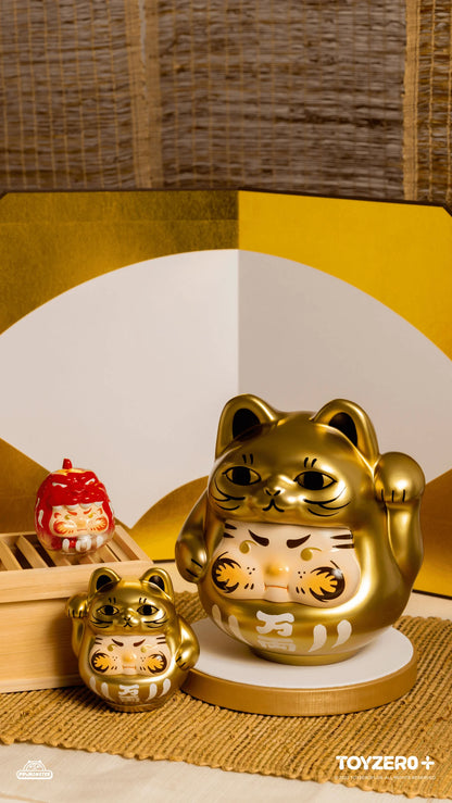 PP Lucky Cat Daruma (Golden cat edition)