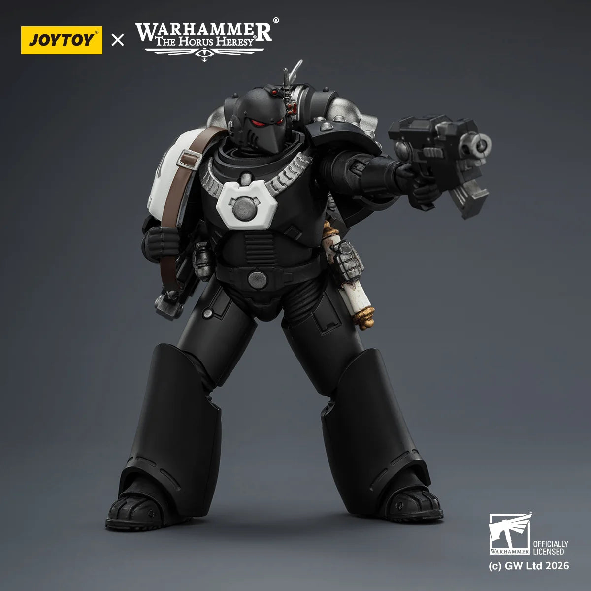 Raven Guard MkVI Tactical Sergeant with Power Sword, Bolter and Plasma Pistol