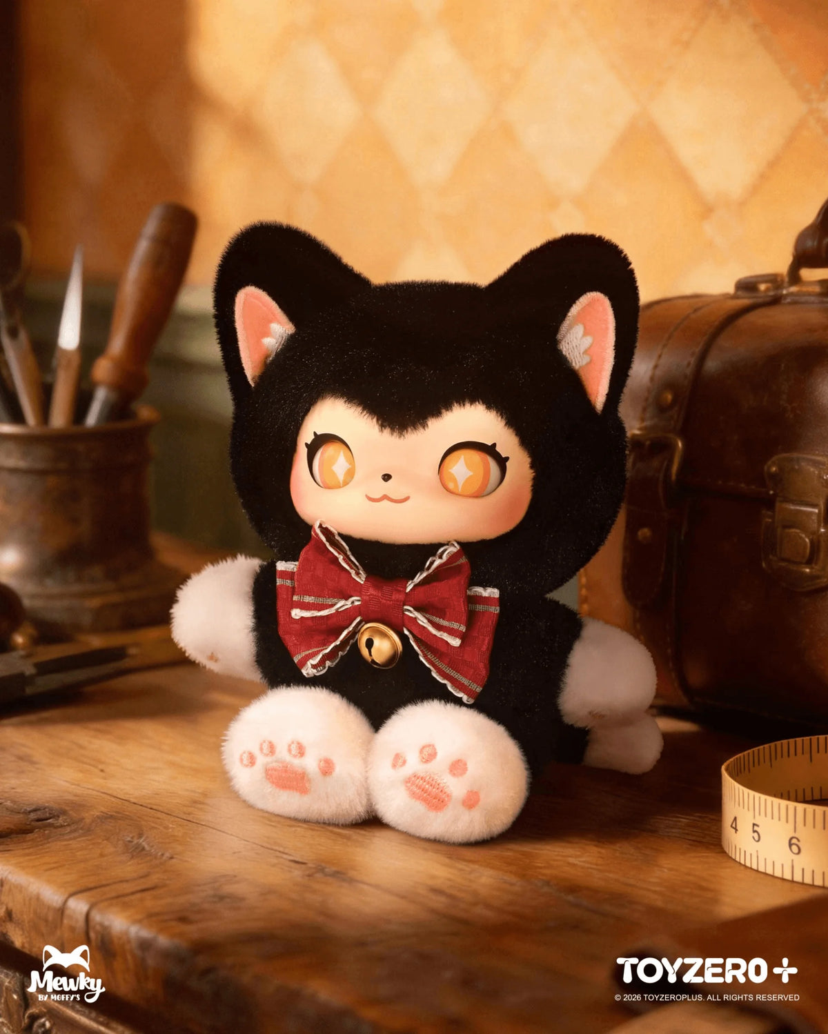 Mewky Vinyl Face Plush Toy
