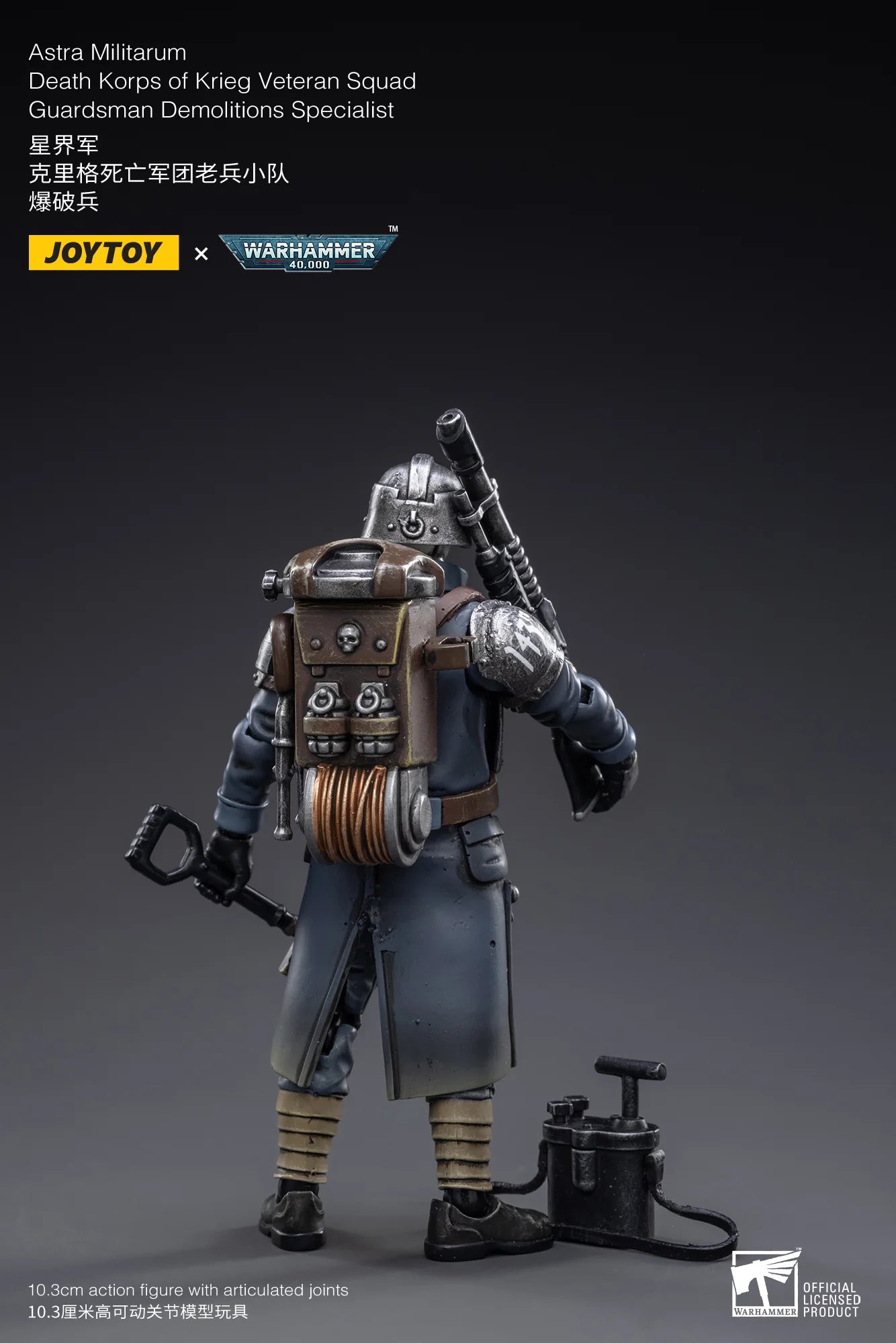 Astra Militarum Death Korps of Krieg Veteran Squad Guardsman Demolitions Specialist