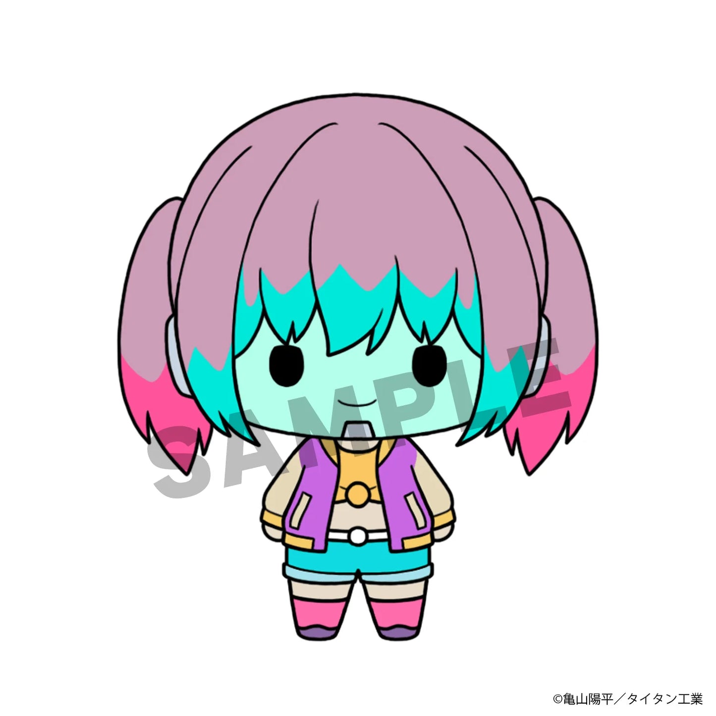 MegaHouse Chokorin Collection Milky☆Subway The Galactic Limited Express Chibi Figures