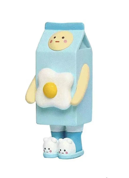 PLUM UOVO Friend Food Series PVC Figure Set (6-Pack)