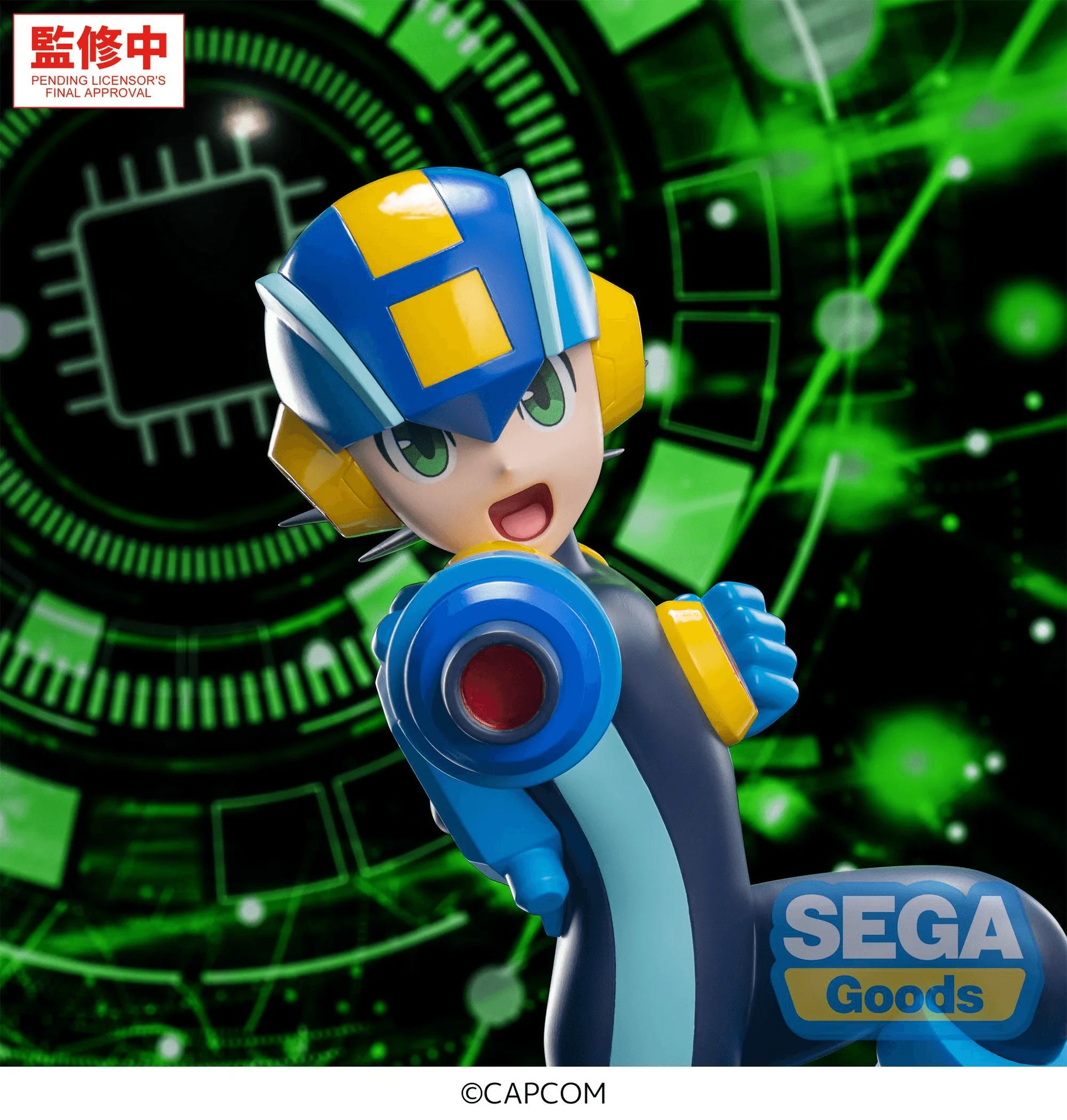 Luminasta Mega Man Battle Network Mega Man PVC Figure