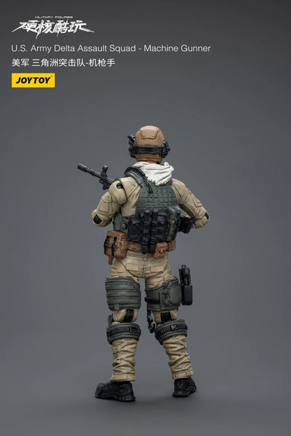 JOYTOY U.S. Army Delta Assault Squad Machine Gunner Action Figure