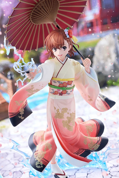 KADOKAWA Mikoto Misaka Furisode Kimono Scale Figure