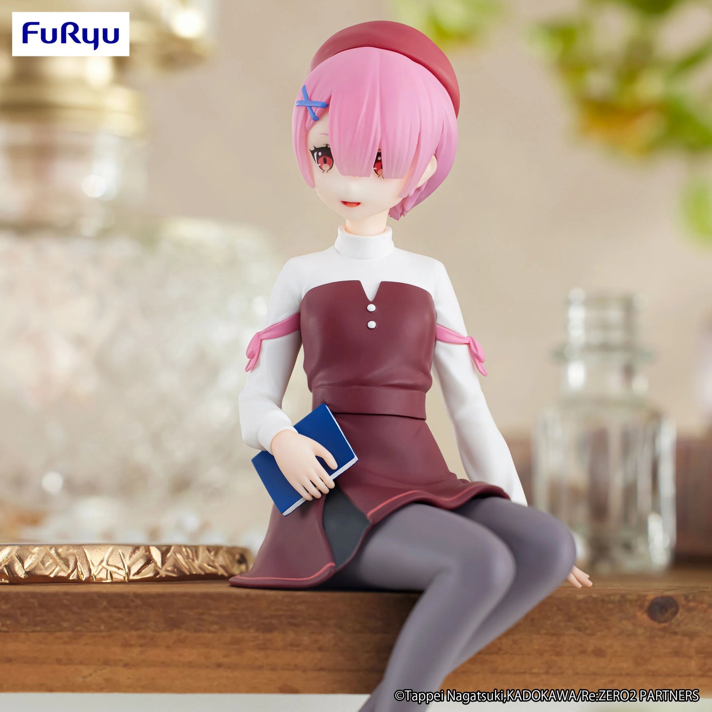 Re:ZERO -Starting Life in Another World- Noodle Stopper Figure -Ram Book Girl ver.-