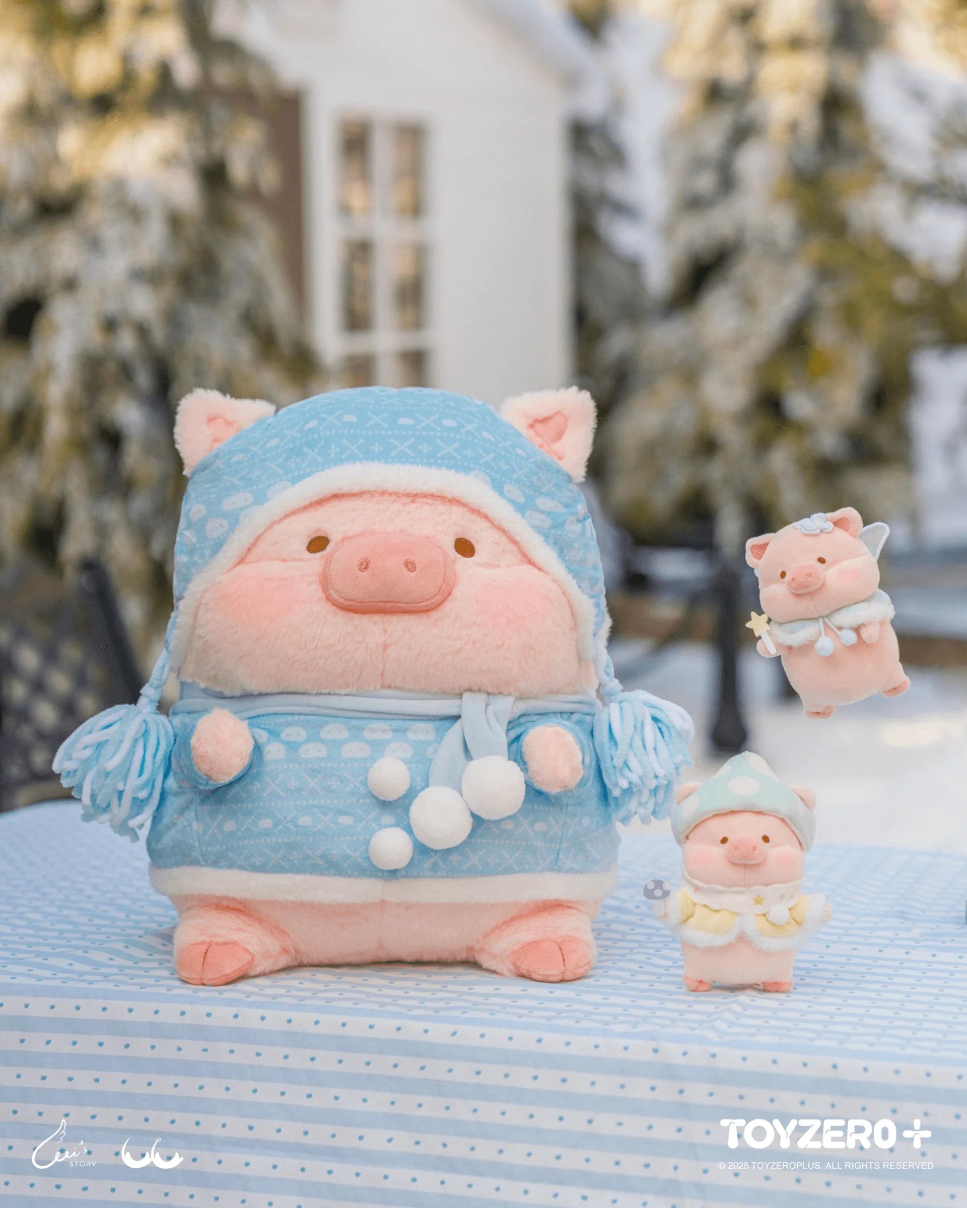 LuLu the Piggy Winter Series - Winter Fashion Lu 35cm Plush
