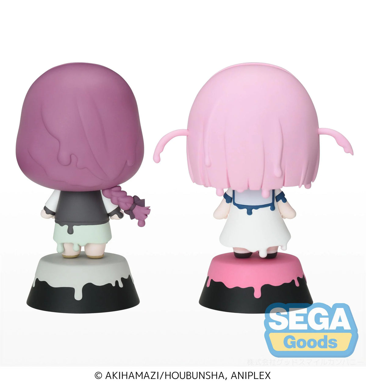 Tiny Melties Anime "BOCCHI THE ROCK!" Mini Figure Vol.4 (EX) [Pack of 2: 1 Kikuri, 1 Futari]