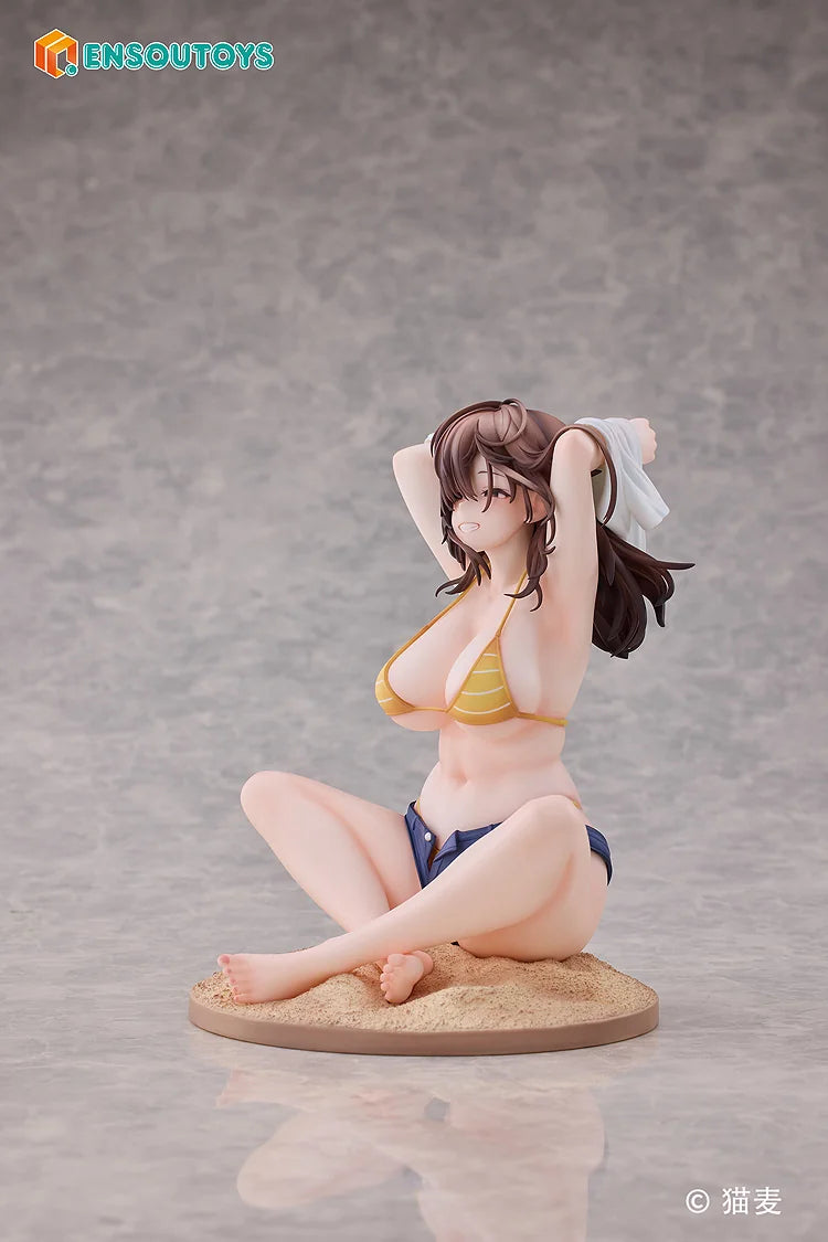 ENSOUTOYS Nekomugi Character Beach Scale Figure