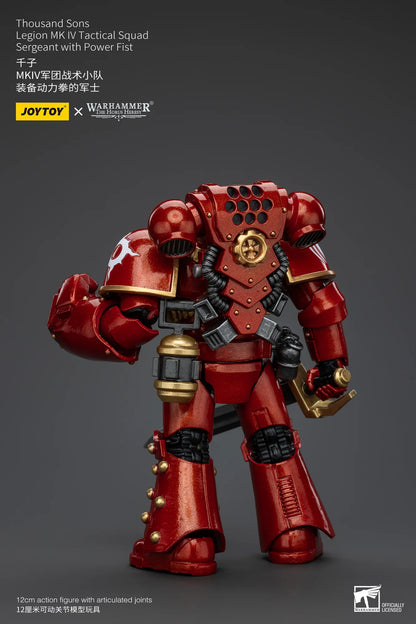 Joy Toy Warhammer 40K Thousand Sons Legion MK IV Tactical Squad Sergeant Action Figure