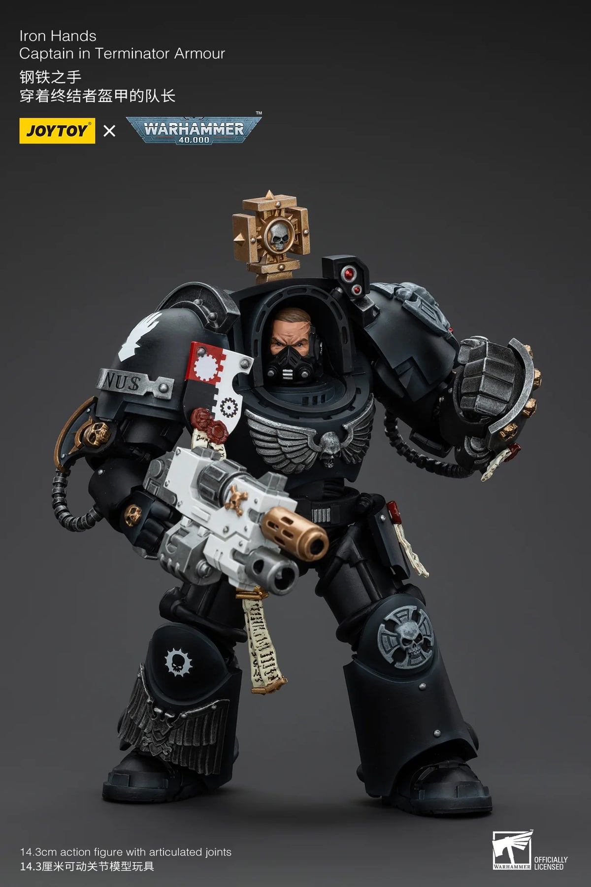 Iron Hands Captain in Terminator Armour