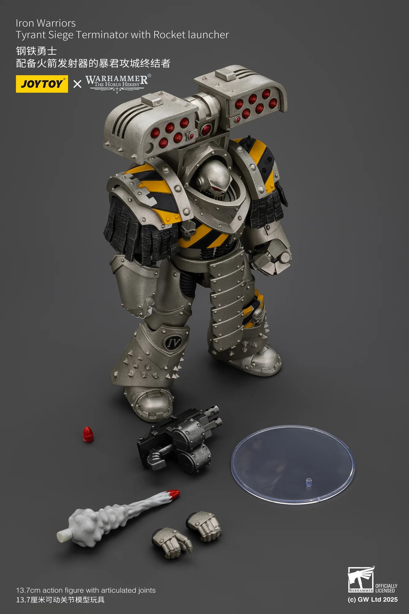 lron Warriors Tyrant Siege Terminator with Rocket launcher