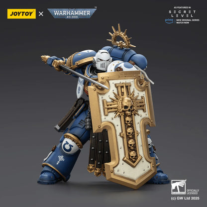 Ultramarines Torvald with Power Sword, Stormshield and Bolt Pistol