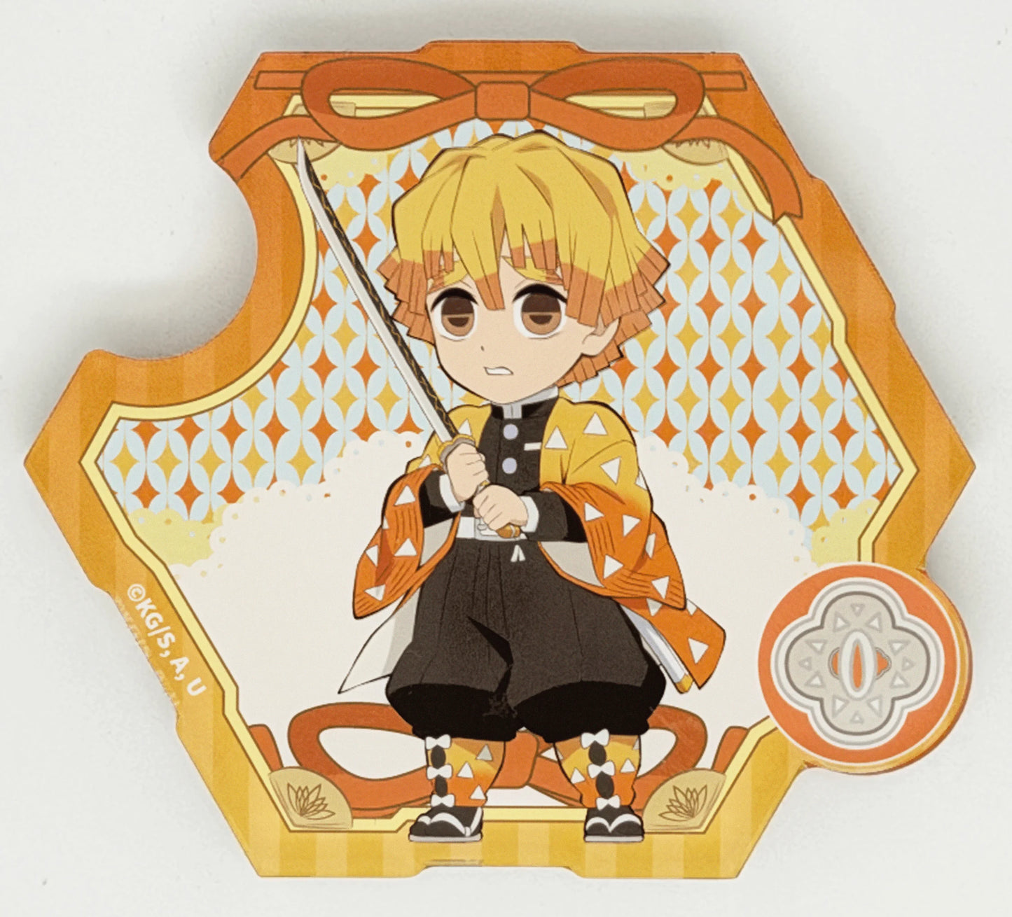 Demon Slayer - Retro Poster Refrigerator Magnet (Box of 8)