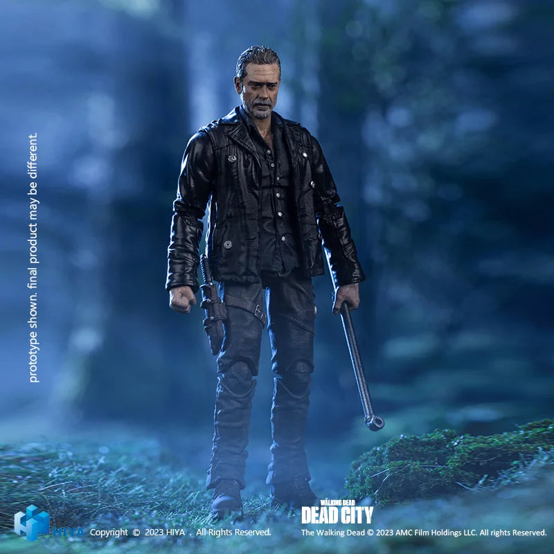 HIYA TOYS Exquisite Mini Series Negan The Walking Dead: Dead City 1/18 Action Figure