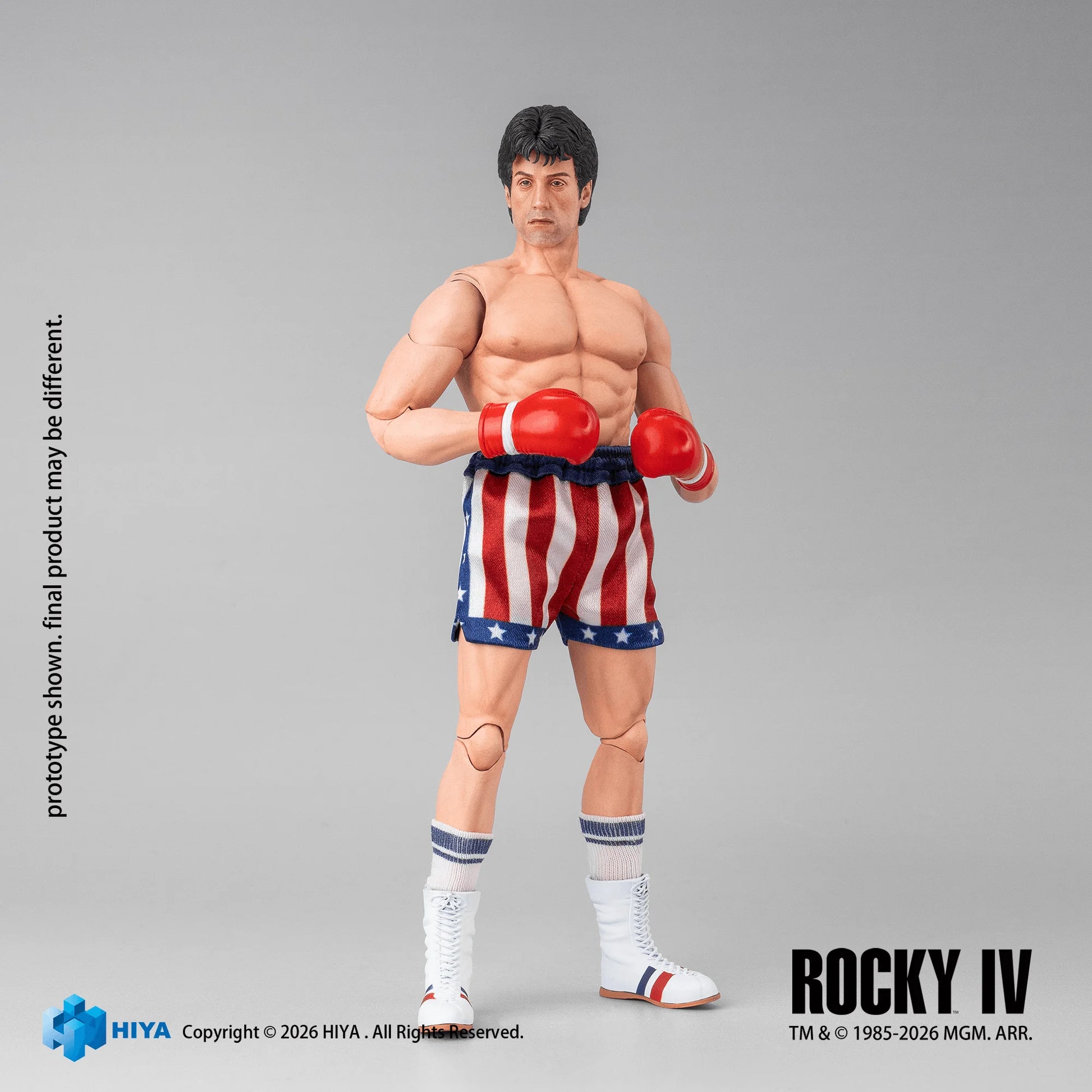 HIYA Toys Exquisite Super Series Rocky IV Rocky Boxer 1/12 Scale Action Figure