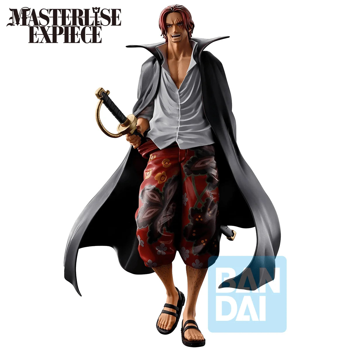 Bandai Spirits Ichibansho Masterlise Expiece Shanks Red Hair Pirates Figure