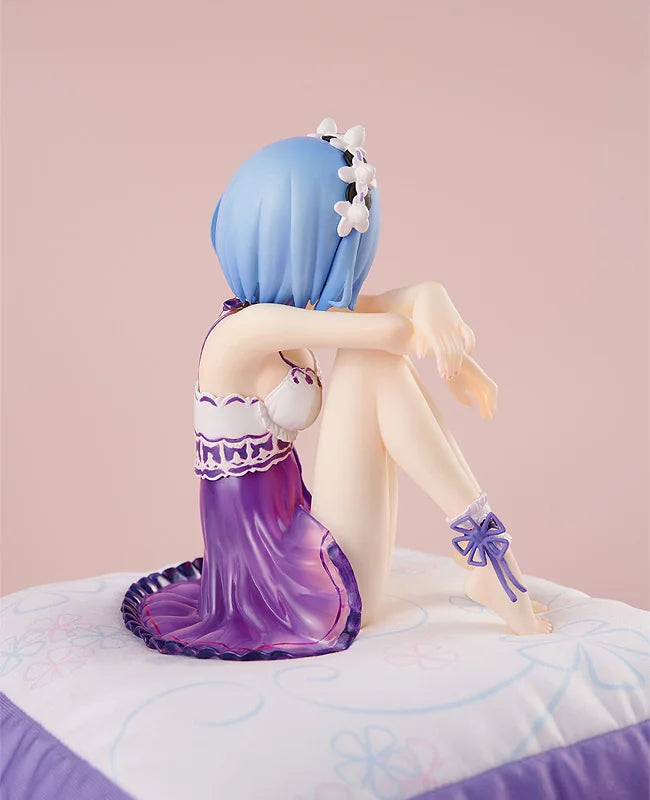 KADOKAWA Rem Birthday Purple Lingerie Scale Figure